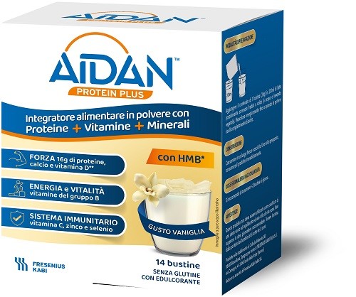 Aidan Protein Plus Vaniglia 14 Bustine