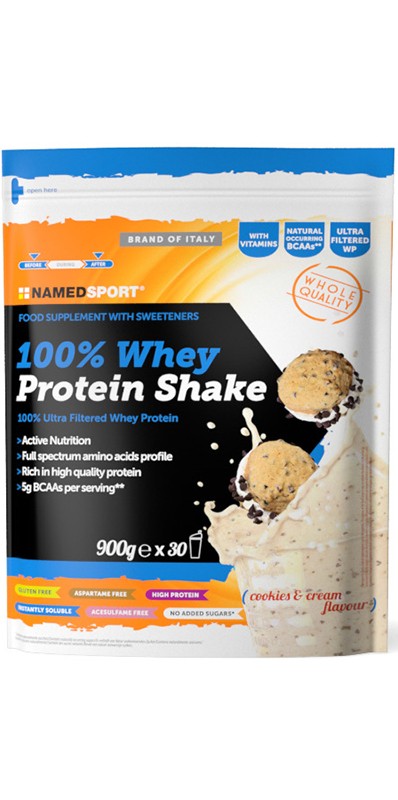 Whey Protein Shake Cookies & Cream 900 G
