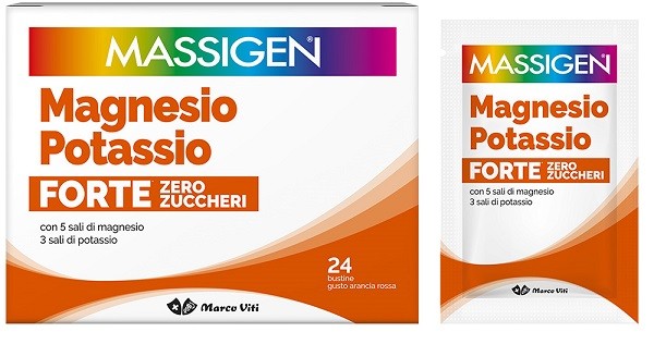 Marco Viti Massigen Magnesio Potassio Forte Zero Zuccheri 24 bustine