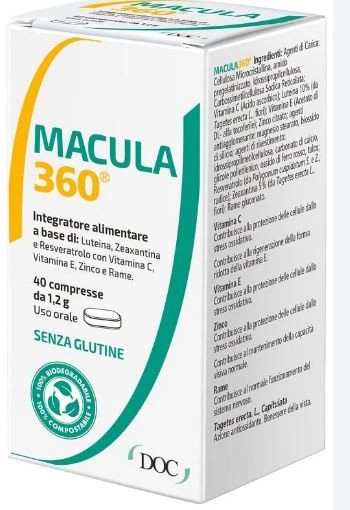Doc Macula360 40 Compresse integratore per gli occhi