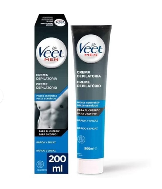 Veet crema depilatoria uomo 230ml Pelle Liscia a Lungo