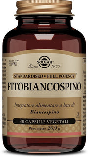 Solgar Fitobiancospino 60 Capsule Vegetali