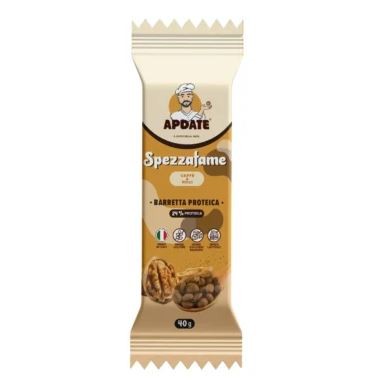 Apdate Barretta proteica spezzafame noci caffe'