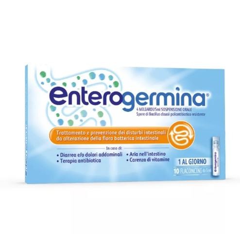 Enterogermina 10 Flaconi 4 Miliardi