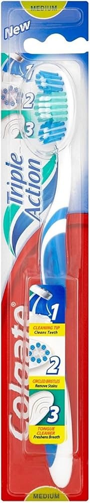 Colgate spazzolino triple action medio