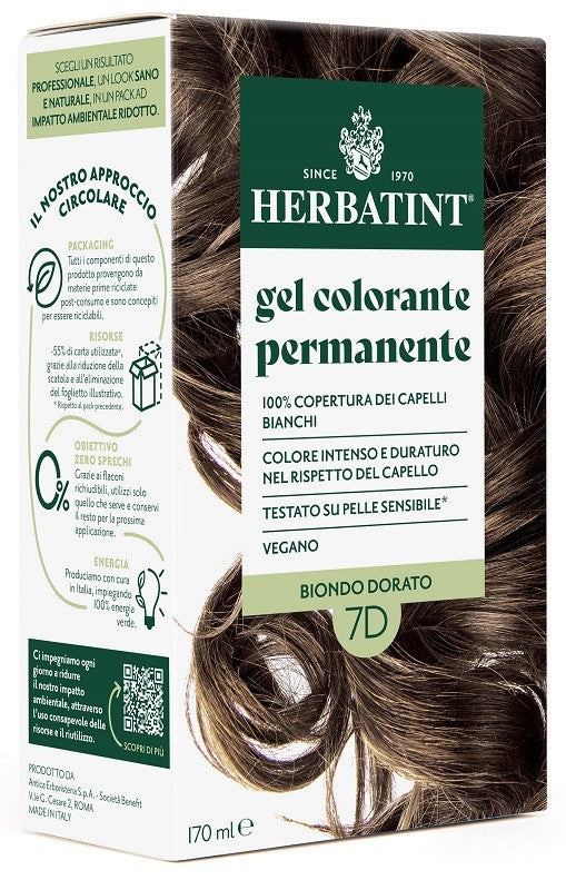 Antica Erboristeria Herbatint 7d Biondo Dorato 170 Ml