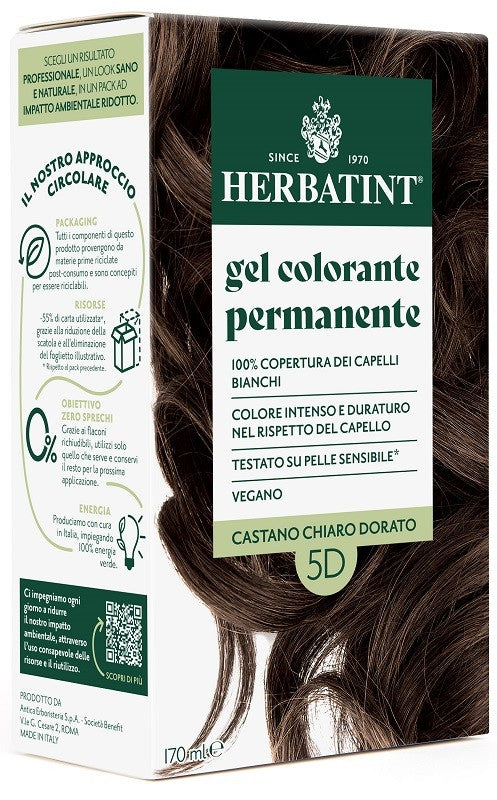 Antica Erboristeria Herbatint 5d Castano Chiaro Dorato