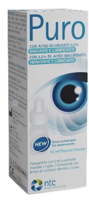 Ntc Soluzione Sterile Collirio 0,2% Acido Ialuronico 10 Ml