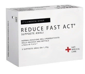 Safi Reduce Fast Act 5 Supposte Sollievo Naturale per il Disturbo Anale