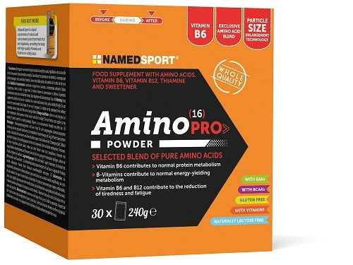Named Amino 16 Pro Powder 30 Bustine