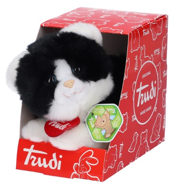 Trudi Trudino Gatto Bianco Nero un amico felino da coccolare