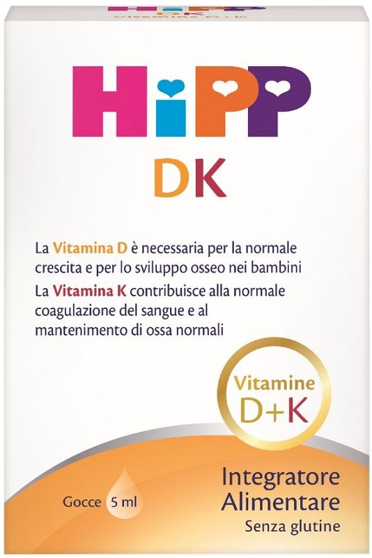 Hipp Dk 5 Ml integratore con vitamina D e vitamina K