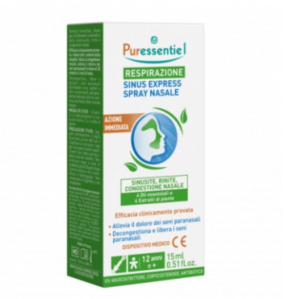 Puressentiel Sinus Spray Nasale 15 Ml