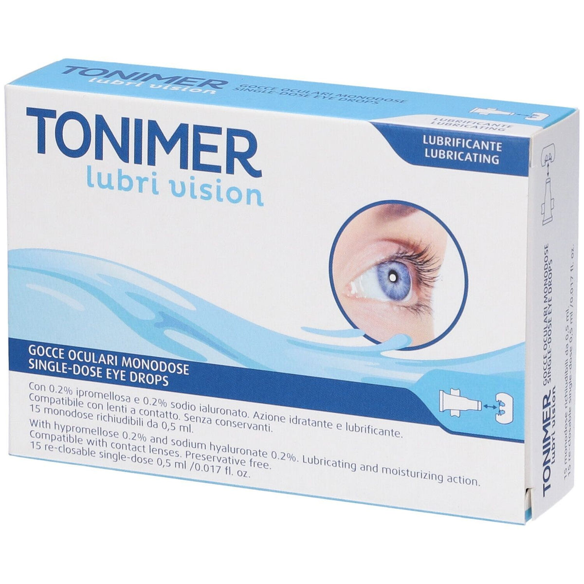 Tonimer Lubri Vision collirio 15 Monodose
