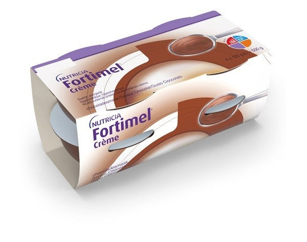 Fortimel Creme Cioccolato 4 Pezzi Da 125 G