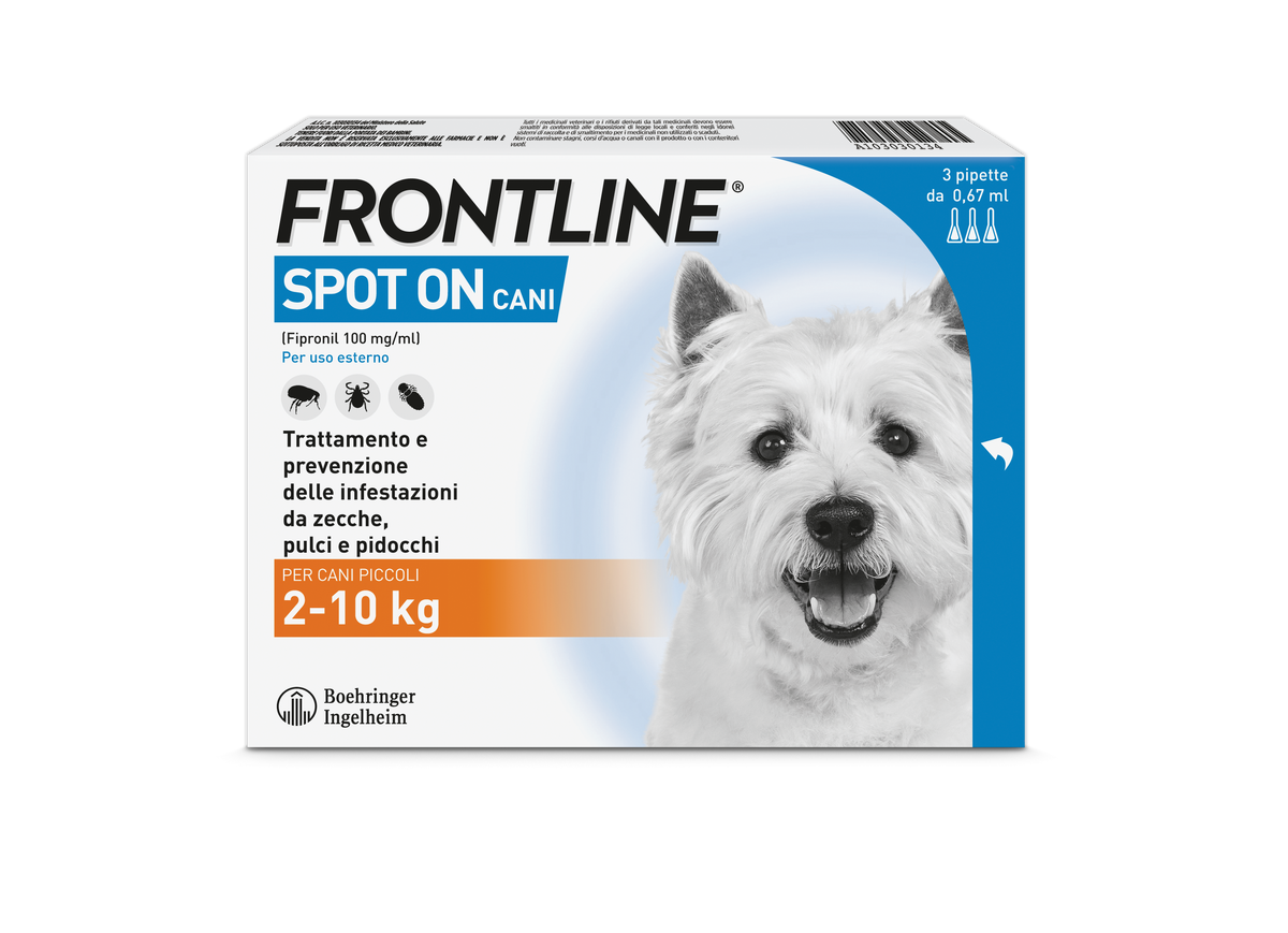 Boehringer Ingelheim Frontline Spot-on Cani 2-10 kg 3 pipette
