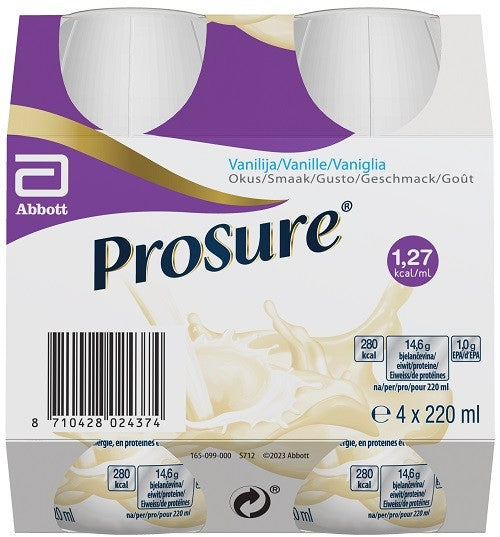 Abbott Prosure Vanilla 4 Bottiglie Da 220 Ml
