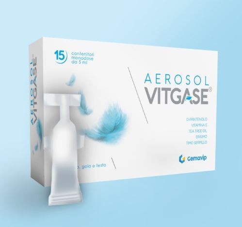 Gemavip Vitgase Aerosol 15 Flaconcini