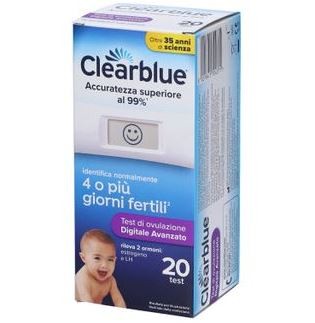 Test Di Ovulazione Clearblue Base 20 Pezzi