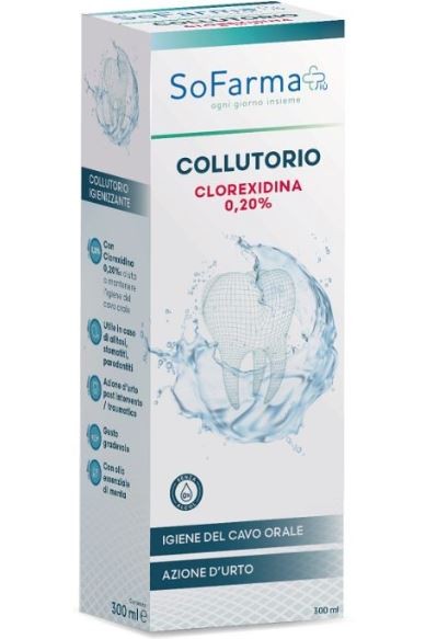 Sofarmapiu' Collutorio Clorexidina 020