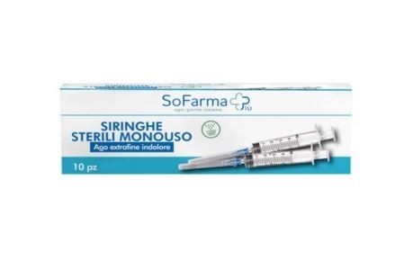 Morra Siringa Sterile 10 Ml Gauge 21