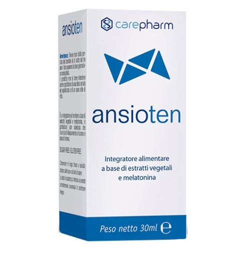 6 Confezioni Carepharm Ansioten 50 ml Integratore in gocce per il sonno