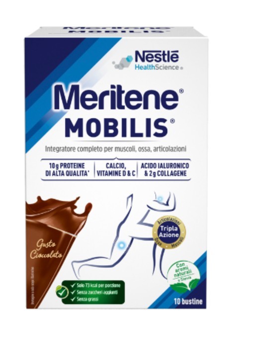 6 Meritene Mobilis  Cioccolato 10 Bustine