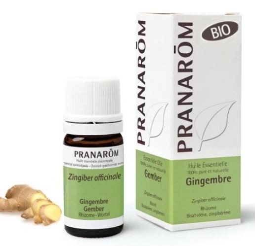 Pranarom Zenzero Rizoma Olio Essenziale Bio