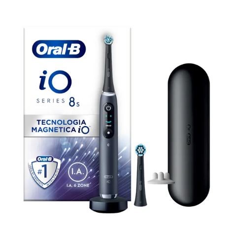 Oral-b Io 8 Black Spazzolino Elettrico + 2 Refill