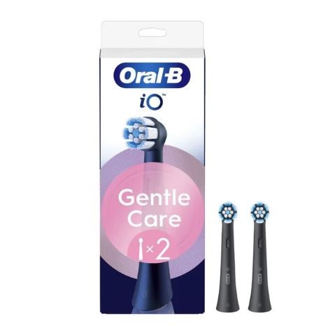 Procter & Gamble Oralb Power Refill Io Gentle Clean Black 2 Pezzi