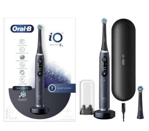 Oral-b Io 9 Black Spazzolino Elettrico + 2 Refill