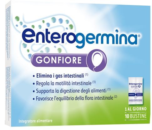 Sanofi Enterogermina Gonfiore 10 Bustine di fermenti lattici