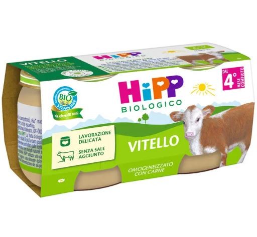 Hipp Bio Omogeneizzato Vitello