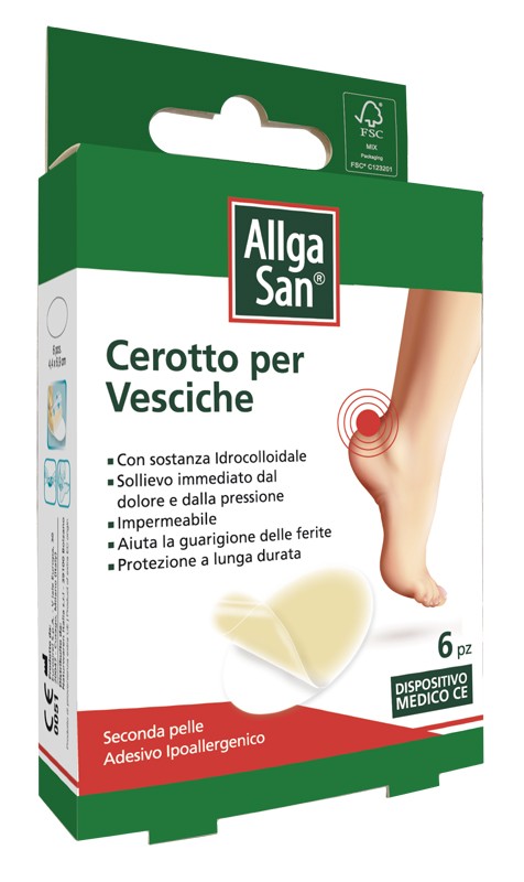 Naturwaren Cerotto Vesciche Allgasan 6 Pezzi