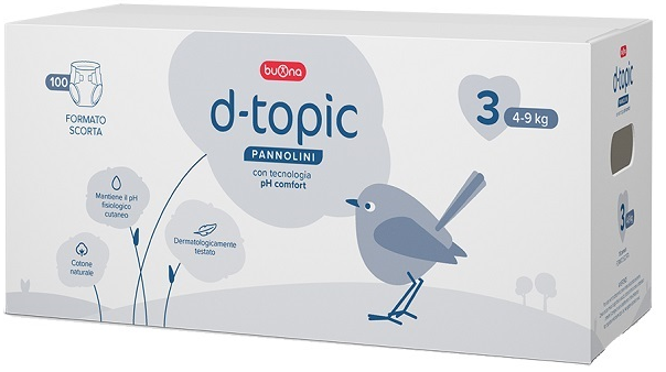 Dtopic pannolini taglia 3