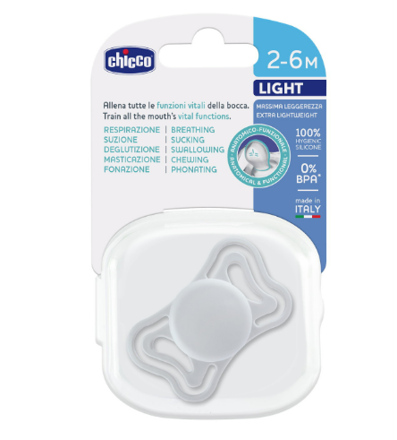 Chicco ciuccio Light  2-6 mesi
