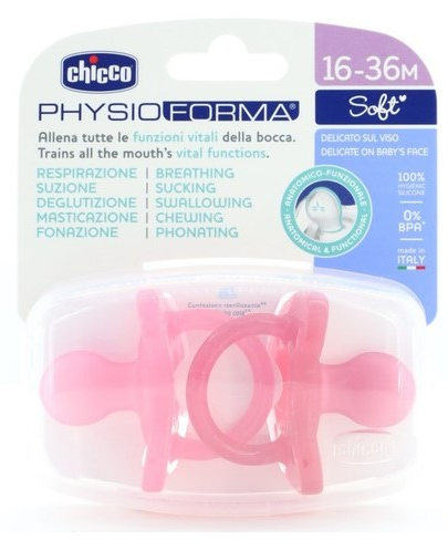 Chicco Gommotto Silicone Rosa 16-36 Mesi