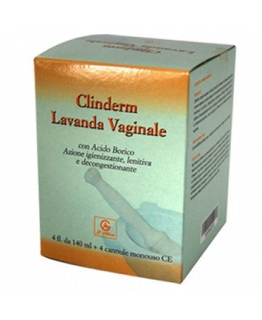 Clinderm Lavanda Vaginale 4 Flaconi 140ml