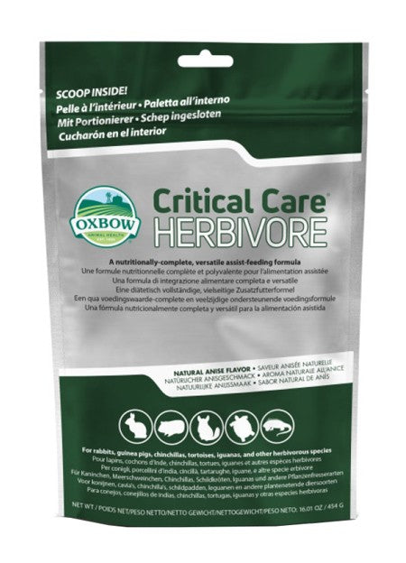 Critical care herbivore