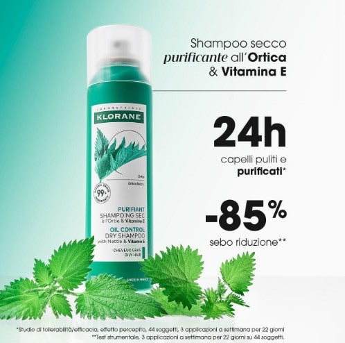 Klorane Shampoo Secco Ortica