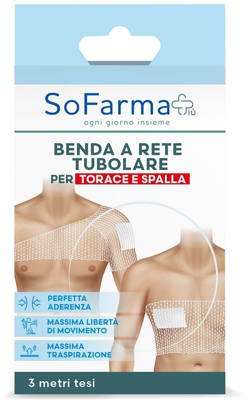 Benda A Rete Tubolare Per Torace E Spalle