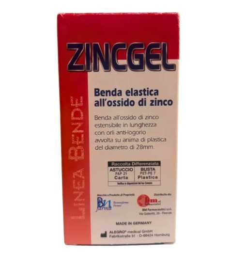 Zincgel gelast plus benda elastica