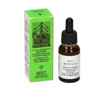 Alkaest Mgs3 Betulla Mg Spg gocce rimedio spargirico 20ml