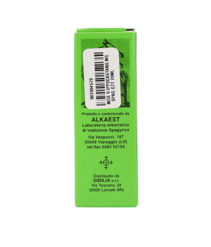 Alkaest Mgs9 Ippocastano macerato glicerico Spg gocce 20ml