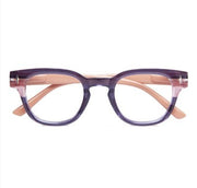 Occhiale da lettura premontato twins gold funk viola-rosa +3.50