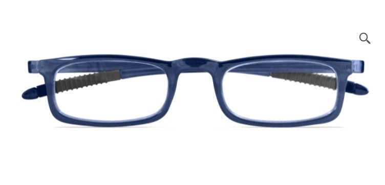 Occhiale da lettura twins silver stromboli blu