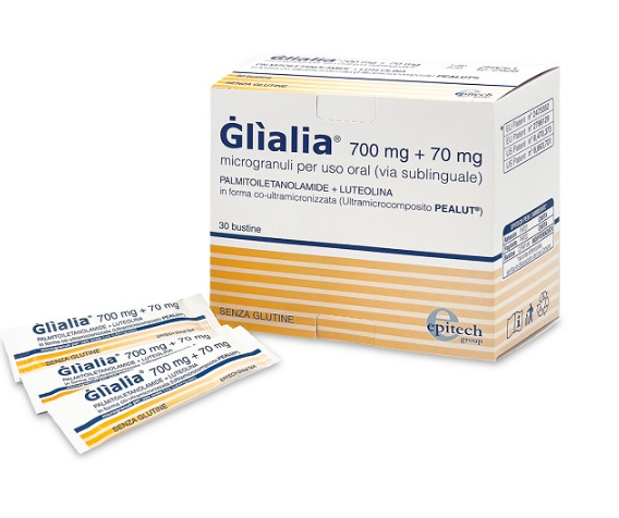 4 Confezioni Epitech Group Glialia 700 mg + 70 mg 30 Bustine integratore per il sistema nervoso