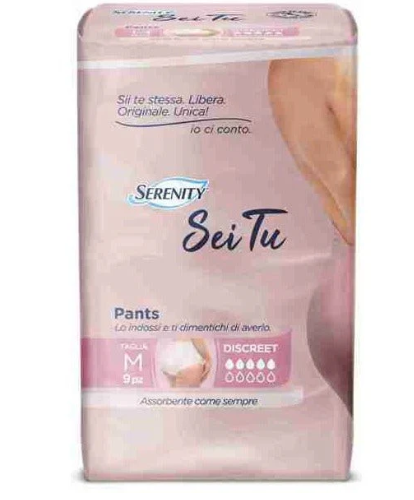 Seitu Discreet Taglia Medium 9 Pezzi
