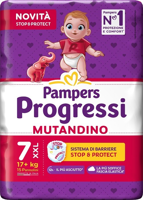Fater Pampers Progressi Mutandino Xxl