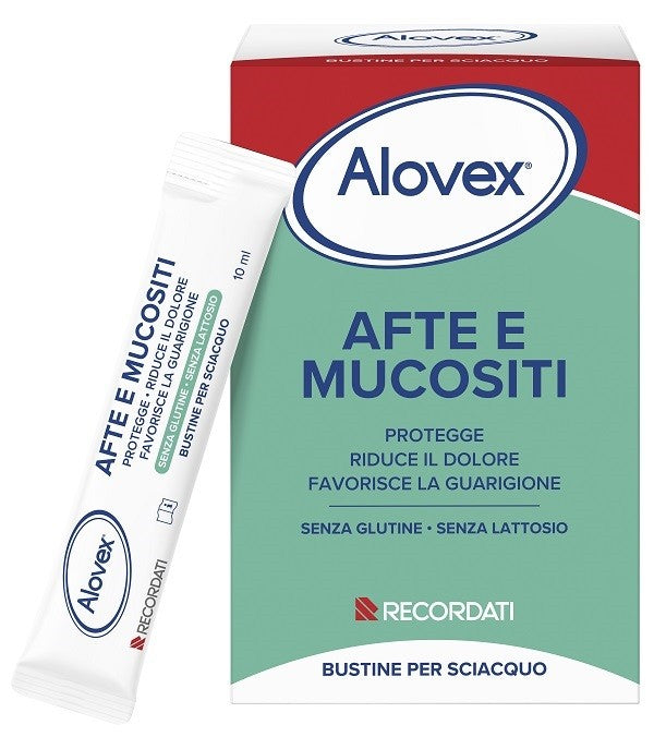 Alovex Afte E Mucositi 20 Bustine Da 10 Ml